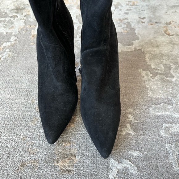 Prada over the knee suede boots - Picture 3 of 6